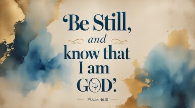 Phoenix 10 An elegant Scripture art piece the text of Psalm 46 2