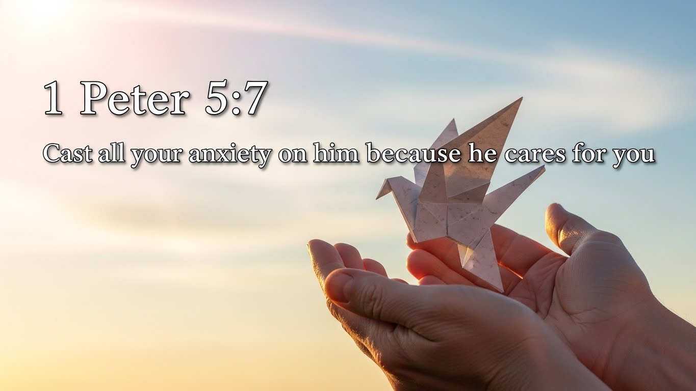 What Does The Bible Say About Worry? (Matthew 6:25-34, 1 Peter 5:7) 3 Bible Verses About Worry