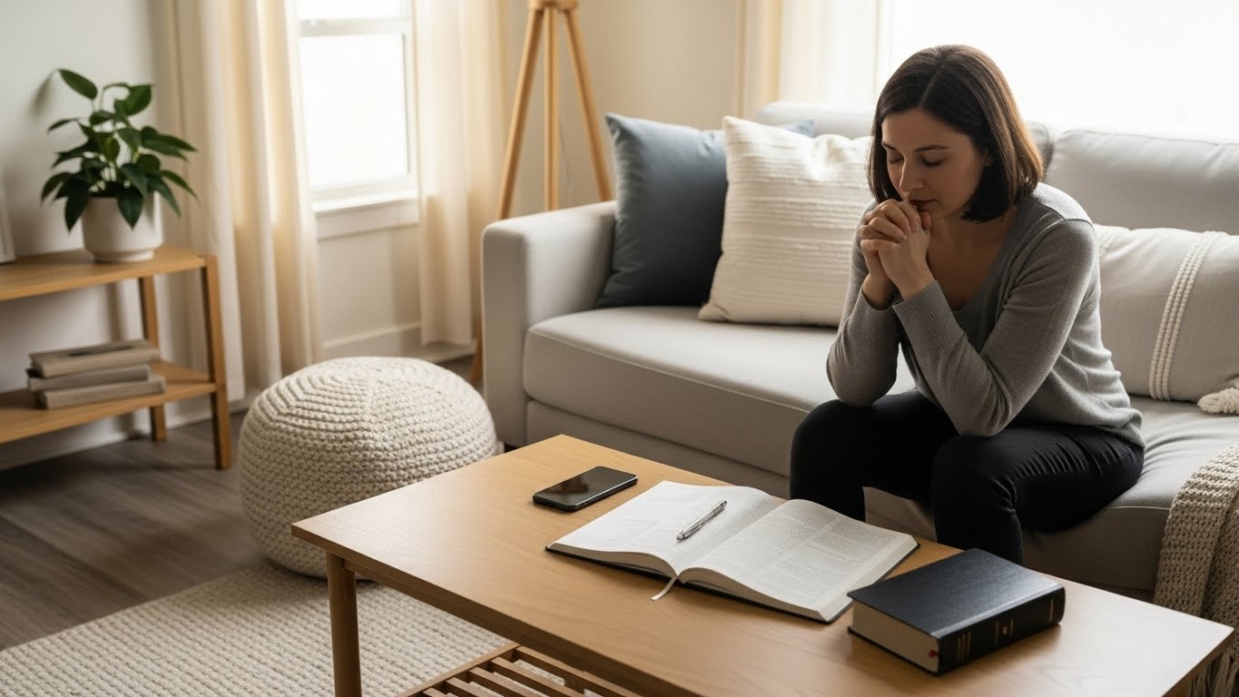 What Does The Bible Say About Worry? (Matthew 6:25-34, 1 Peter 5:7) 4 Bible Verses About Worry