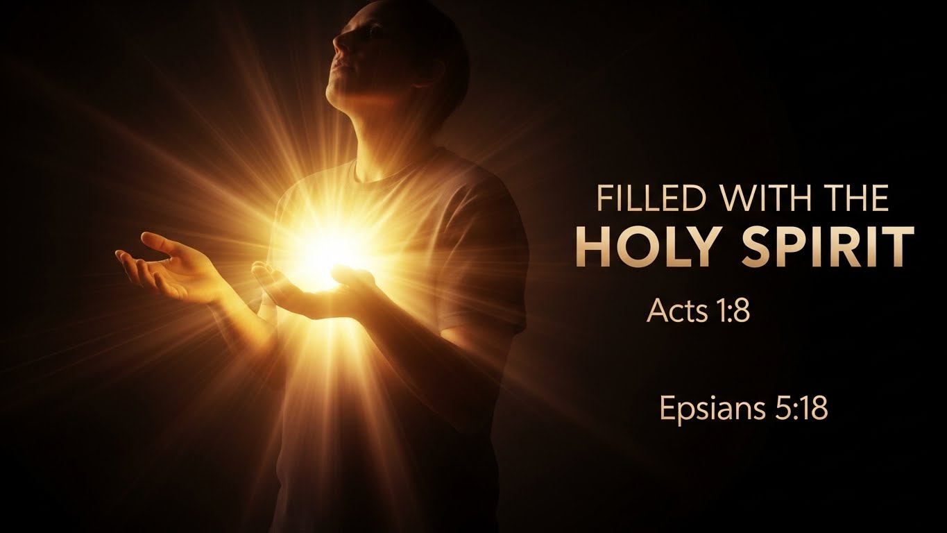 What Does It Mean To Be Filled With The Holy Spirit? (Acts 1:8, Ephesians 5:18) 1 Being filled with the Holy Spirit