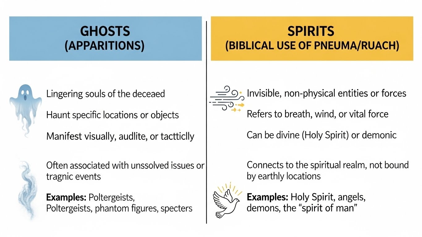 Bible on ghosts and spirits