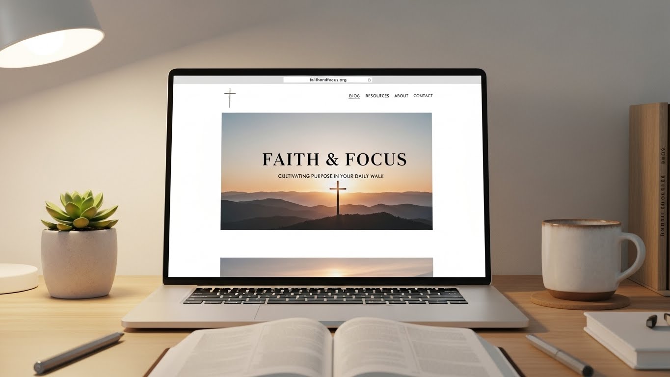 Choosing a domain name and hosting for a Christian blog