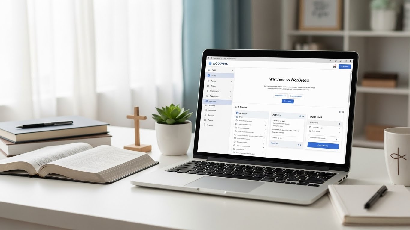 Installing WordPress for a Christian blog