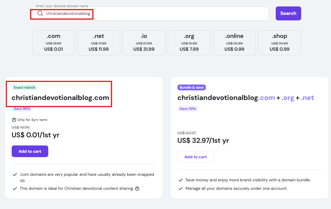 Screenshot 2026 01 14 174045 Doamain search