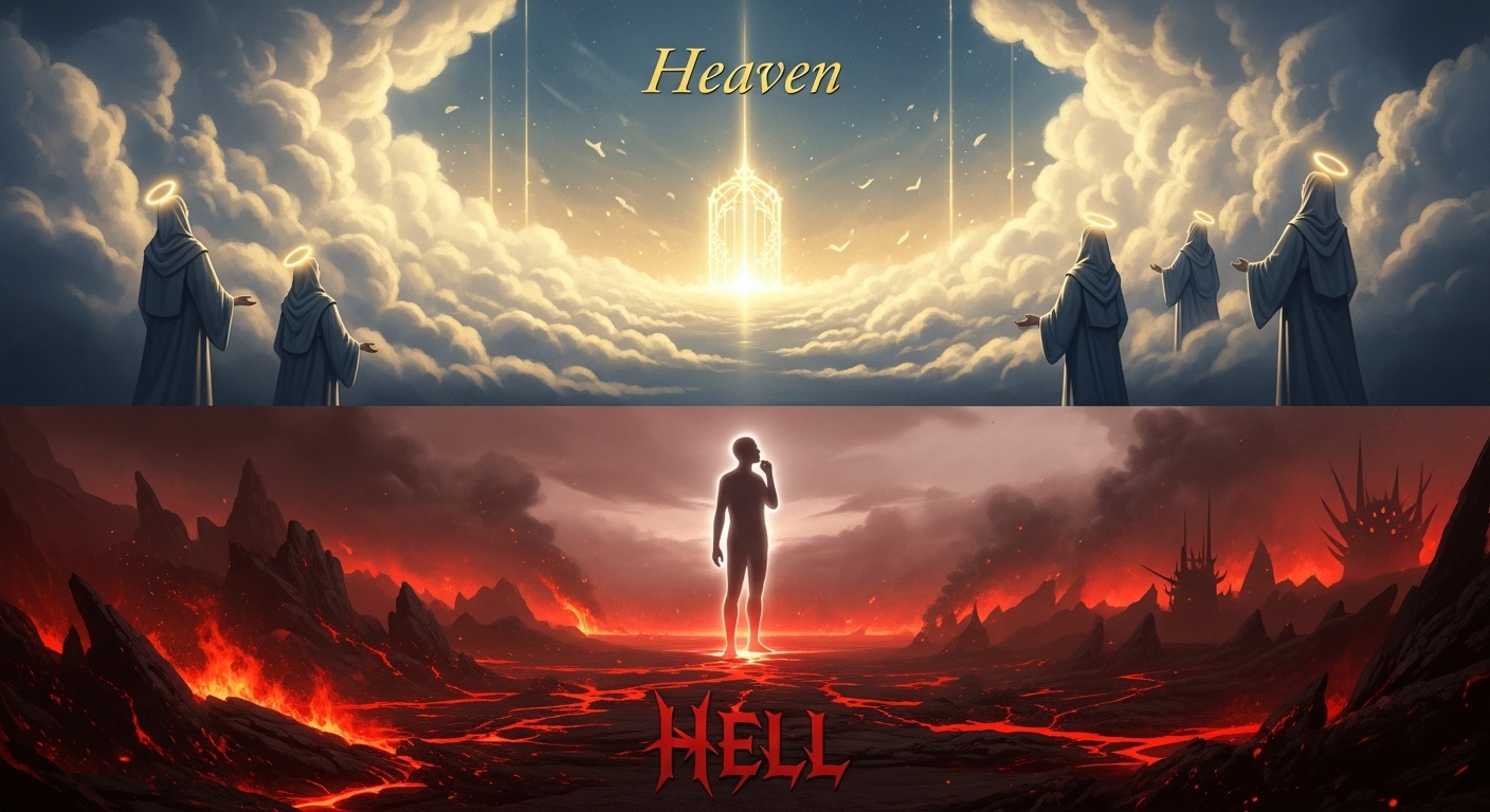 Exploring The Nature Of Heaven And Hell: Spiritual Realms Or Physical Places? 1 Exploring The Nature Of Heaven And Hell: Spiritual Realms Or Physical Places?