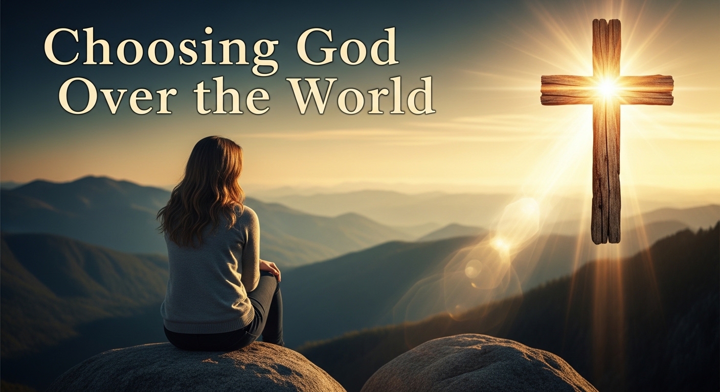 A Devotional On Choosing God Over The World 1 Image fx 15 8