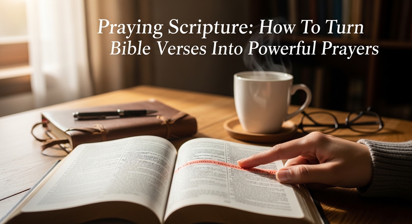 Praying Scripture: How To Turn Bible Verses Into Powerful Prayers 1 Image fx 27