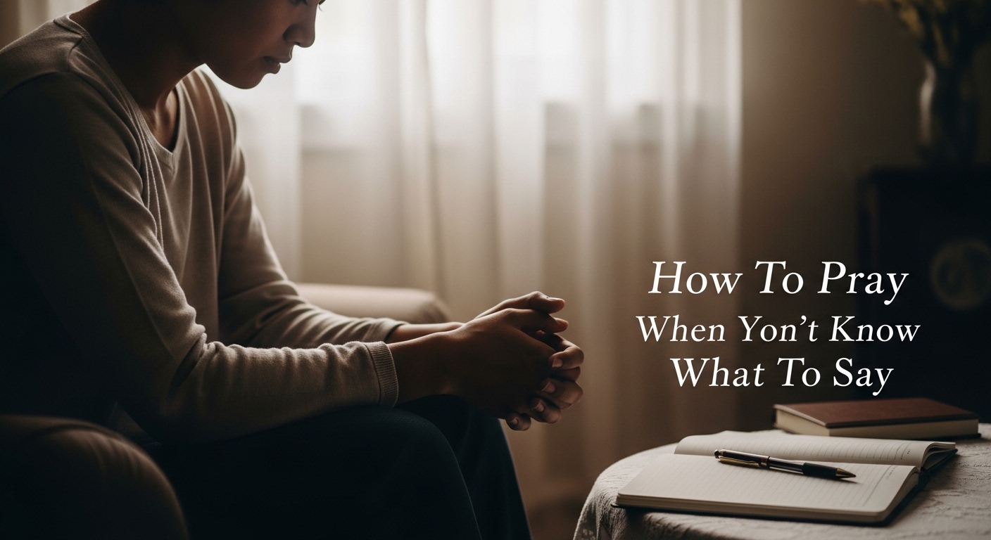 How To Pray When You Don’t Know What To Say 1 Image fx 3 1