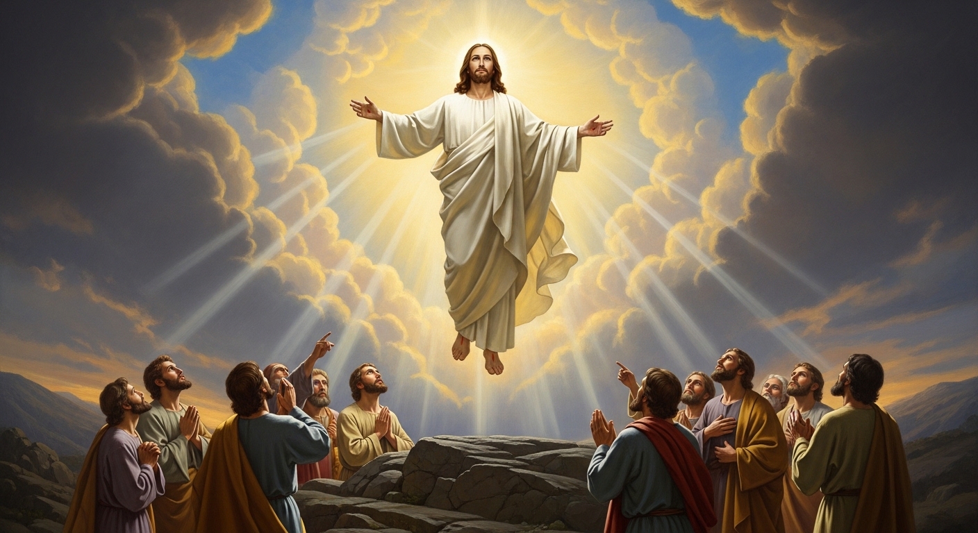 The Ascension of Jesus Explained (Simple Timeline + Meaning) 1 Image fx 37 2