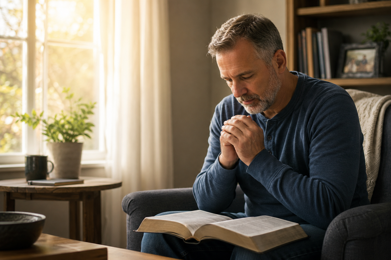 A believer seeking God as the Holy Spirit develops love within him