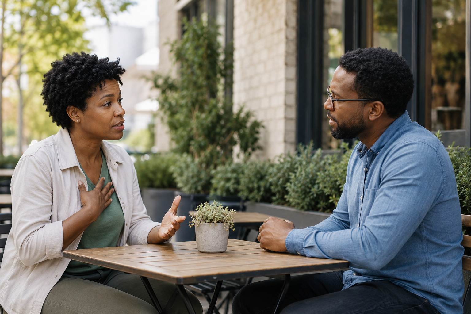 Christian love expressed through an honest conversation and healthy boundaries