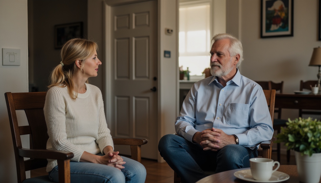 Two Christians having a respectful conversation that illustrates biblical gentleness and humility.
