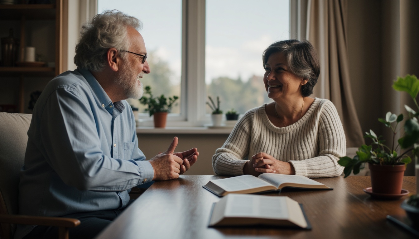 - Sharing Christian hope through Scripture and conversation