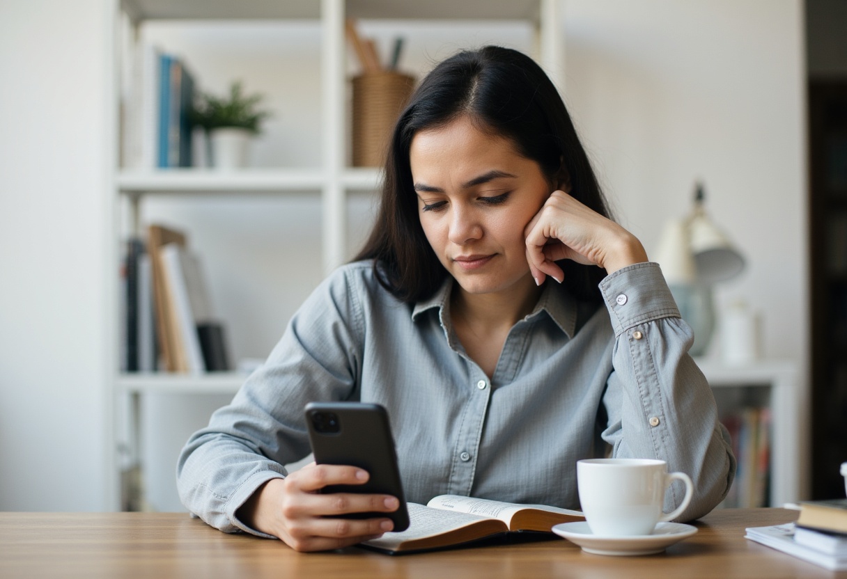 Christian choosing patience and peace instead of reacting online